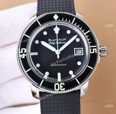 Swiss Clone Blancpain Fifty Fathoms Barakuda 40.3mm Watch 9015 Automatic